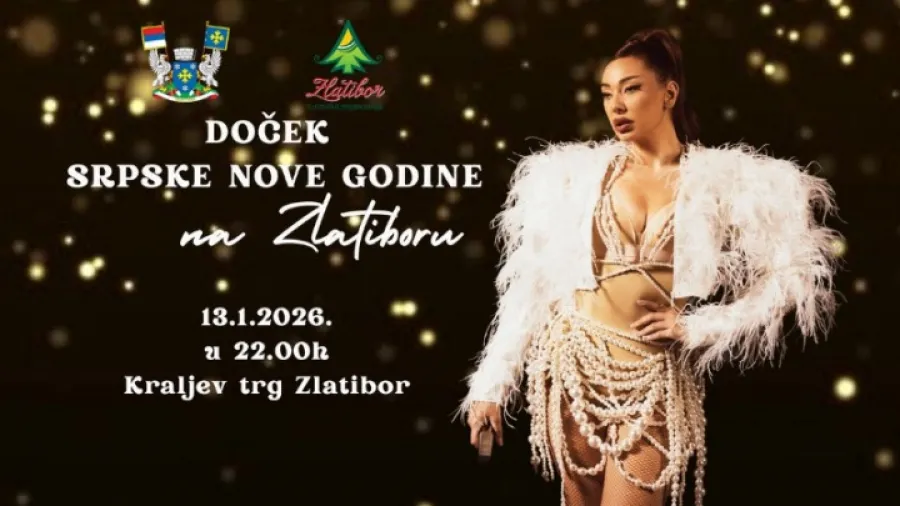 Doček Srpske Nove godine na Zlatiboru uz koncert Sanje Vučić