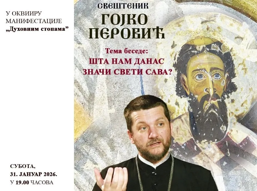 Beseda „Šta nam danas znači Sveti Sava“ u Kulturnom centru Zlatibor