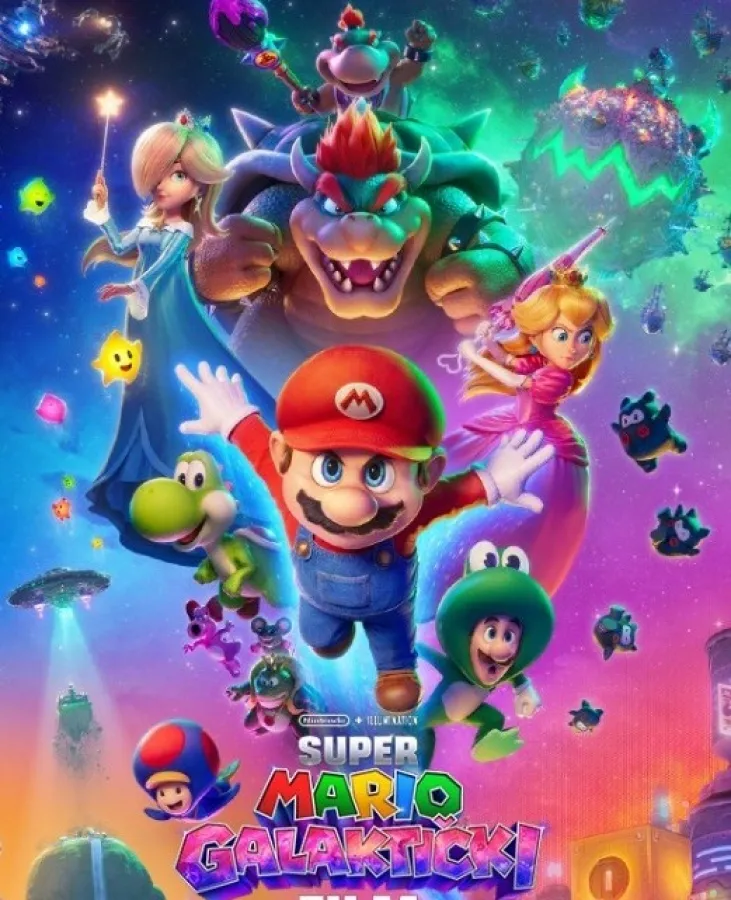 Projekcija filma „Super Mario – Galaktički film“ u 3D na Zlatiboru
