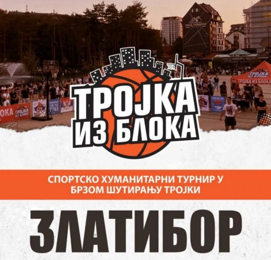 Trojka iz bloka na Zlatiboru 2026 – sportsko-humanitarni turnir u brzom šutiranju trojki