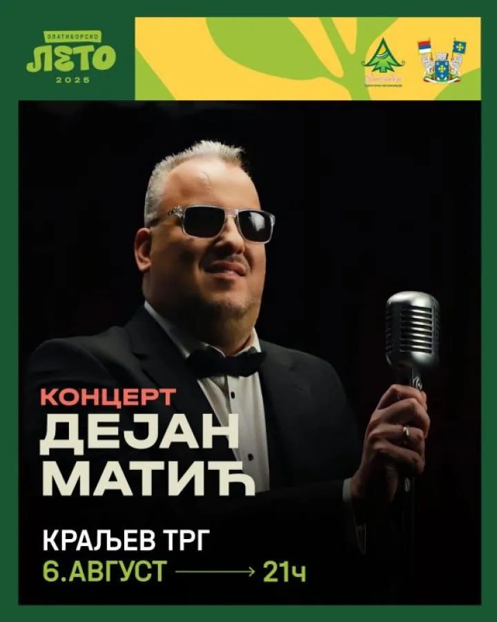 Spektakl na Zlatiboru – Dejan Matić uživo na Kraljevom trgu!