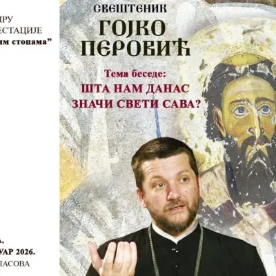 Beseda „Šta nam danas znači Sveti Sava“ u Kulturnom centru Zlatibor