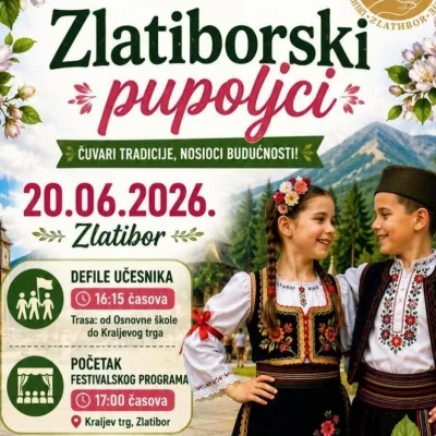 IV Dečiji festival folklora „Zlatiborski pupoljci“ na Zlatiboru 