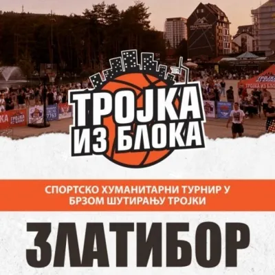 Trojka iz bloka na Zlatiboru 2026 – sportsko-humanitarni turnir u brzom šutiranju trojki