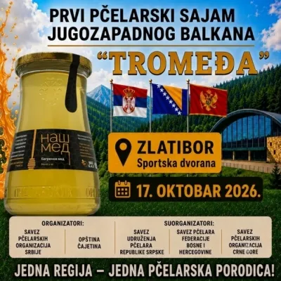Prvi pčelarski sajam „Tromeđa“ na Zlatiboru – susret pčelara i ljubitelja meda