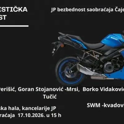 Motociklistička bezbednost: radionica na Zlatiboru